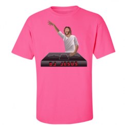 Unisex Ultra Cotton Safety Neon Crewneck Tee