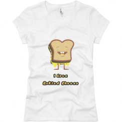 Ladies Slim Fit Basic Promo Jersey Tee