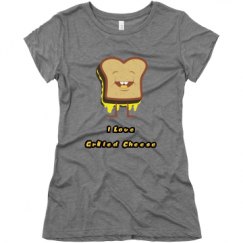 Ladies Slim Fit Super Soft Triblend Tee