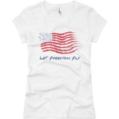 Ladies Slim Fit Basic Promo Jersey Tee