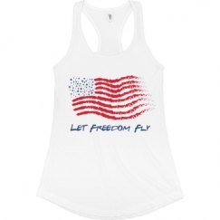 Ladies Slim Fit Racerback Tank Top