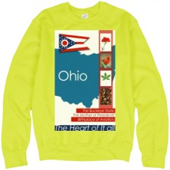 Unisex Neon Crewneck Sweatshirt