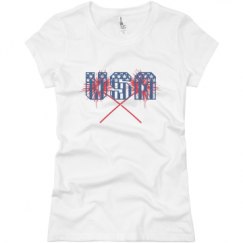 Ladies Slim Fit Basic Promo Jersey Tee