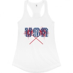 Ladies Slim Fit Racerback Tank Top