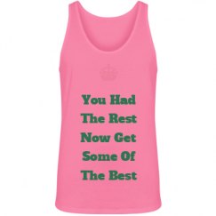 Unisex Jersey Neon Tank Top