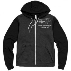 Unisex Fleece Full Zip Midweight Hoodie