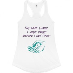 Ladies Slim Fit Racerback Tank Top