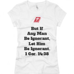 Ladies Slim Fit Basic Promo Jersey Tee