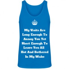 Unisex Jersey Neon Tank Top