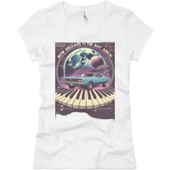 Ladies Slim Fit Basic Promo Jersey Tee