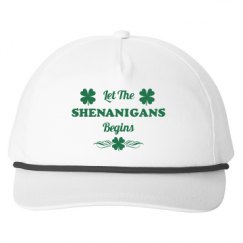 Snapback Five-Panel Rope Hat