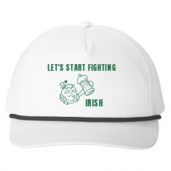 Snapback Five-Panel Rope Hat