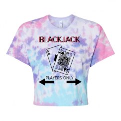 Women's Tie Dye Crop Top Tee