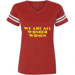 Ladies Relaxed Fit Vintage Sports Tee