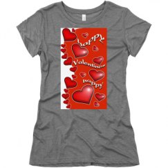 Ladies Slim Fit Super Soft Triblend Tee