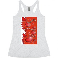 Ladies Slim Fit Super Soft Racerback Triblend Tank