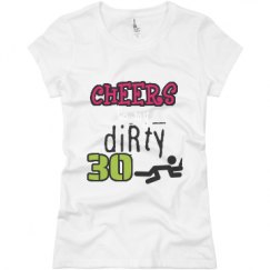 Ladies Slim Fit Basic Promo Jersey Tee