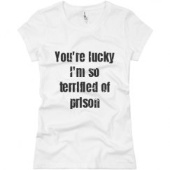 Ladies Slim Fit Basic Promo Jersey Tee