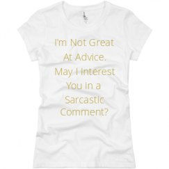 Ladies Slim Fit Basic Promo Jersey Tee