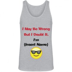 Unisex Jersey Tank Top