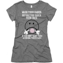 Ladies Slim Fit Super Soft Triblend Tee