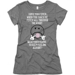 Ladies Slim Fit Super Soft Triblend Tee