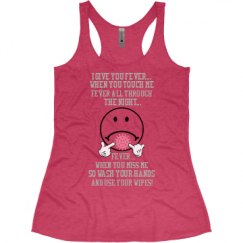 Ladies Slim Fit Super Soft Racerback Triblend Tank