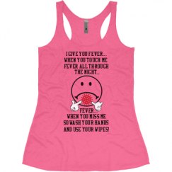 Ladies Slim Fit Super Soft Racerback Triblend Tank