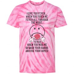 Give Me Fever Youth Corona Virus Tie-Dye Tee