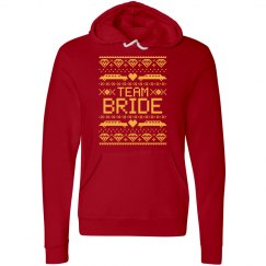 Team Bride Hoodie Ugly Christmas 