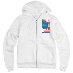 Unisex Fleece Full Zip Midweight Hoodie