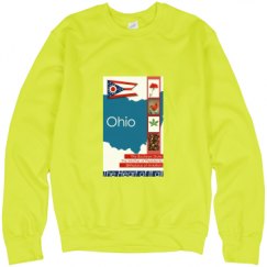 Unisex Neon Crewneck Sweatshirt