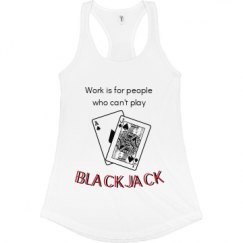 Ladies Slim Fit Racerback Tank Top