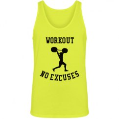 Unisex Jersey Neon Tank Top