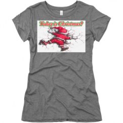 Ladies Slim Fit Super Soft Triblend Tee