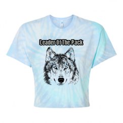 Women's Tie Dye Crop Top Tee