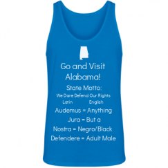 Unisex Jersey Neon Tank Top