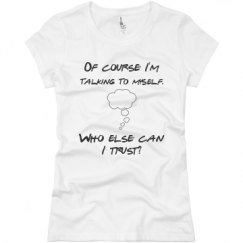 Ladies Slim Fit Basic Promo Jersey Tee