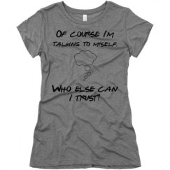 Ladies Slim Fit Super Soft Triblend Tee