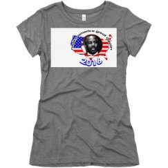 Ladies Slim Fit Super Soft Triblend Tee
