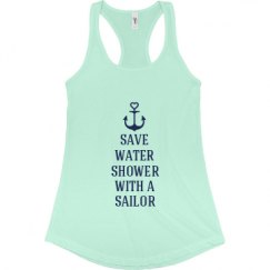 Ladies Slim Fit Racerback Tank Top