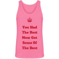 Unisex Jersey Neon Tank Top