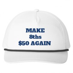 Snapback Five-Panel Rope Hat