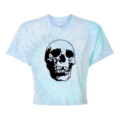 Women's Tie Dye Crop Top Tee