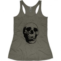 Ladies Slim Fit Super Soft Racerback Triblend Tank