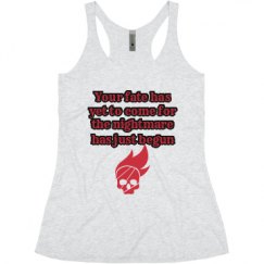 Ladies Slim Fit Super Soft Racerback Triblend Tank
