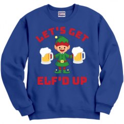 Unisex Film and Foil Crewneck Sweatshirt