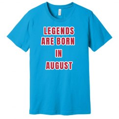 LEGENDS August Tee (Blue & Red)