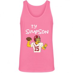 Unisex Jersey Neon Tank Top