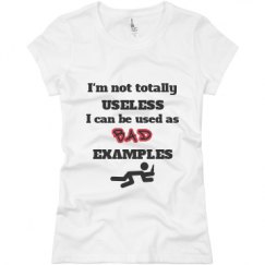 Ladies Slim Fit Basic Promo Jersey Tee